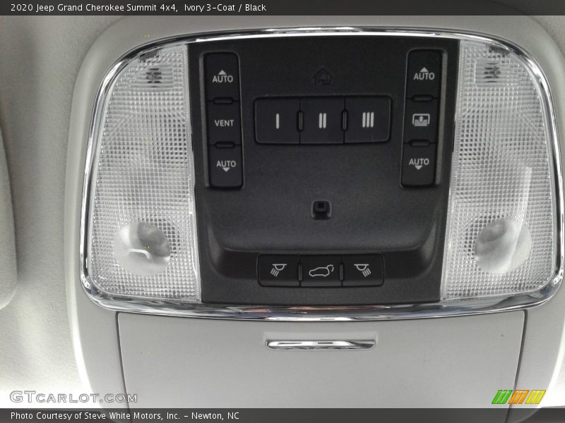 Ivory 3-Coat / Black 2020 Jeep Grand Cherokee Summit 4x4