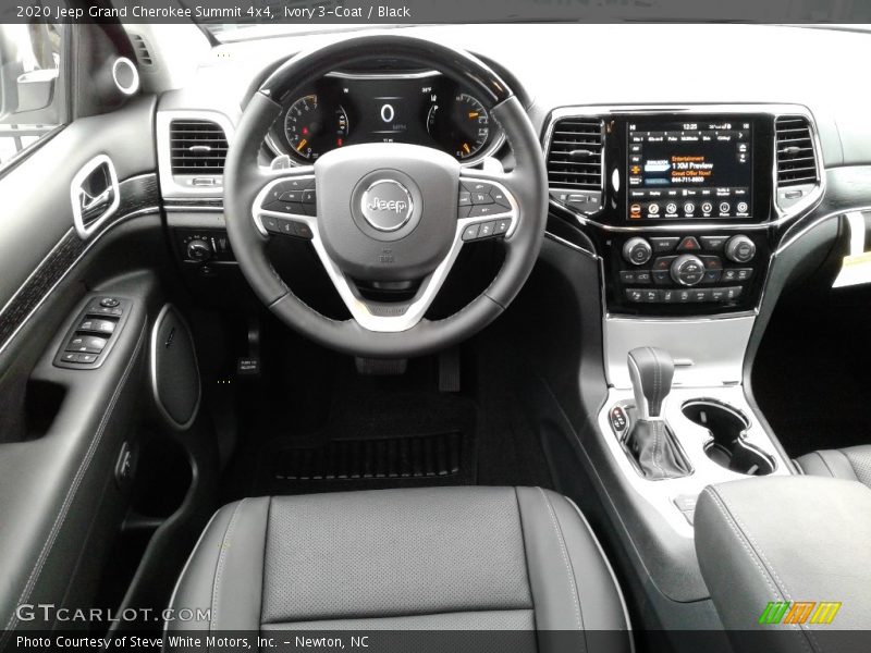 Ivory 3-Coat / Black 2020 Jeep Grand Cherokee Summit 4x4