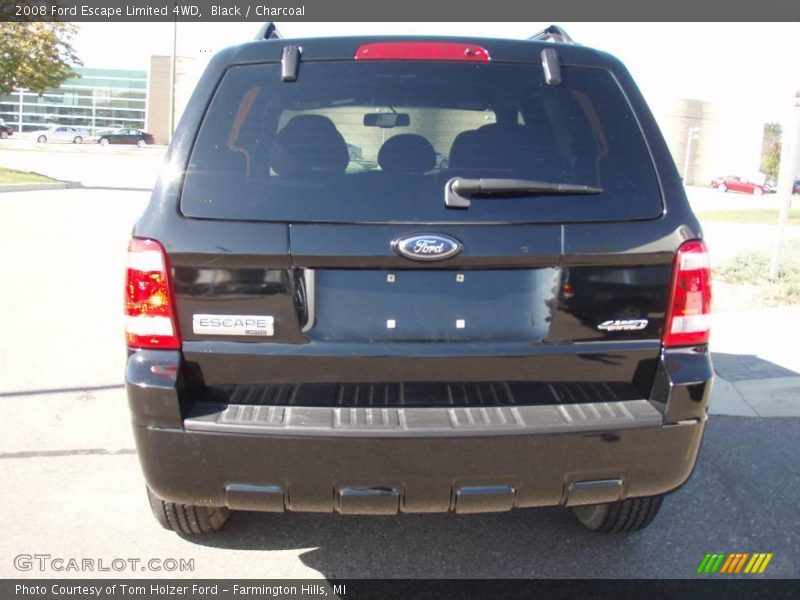 Black / Charcoal 2008 Ford Escape Limited 4WD