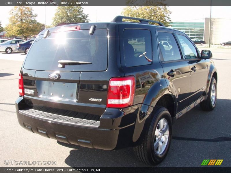 Black / Charcoal 2008 Ford Escape Limited 4WD