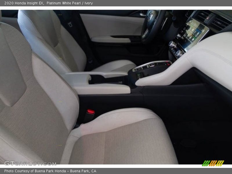 Platinum White Pearl / Ivory 2020 Honda Insight EX