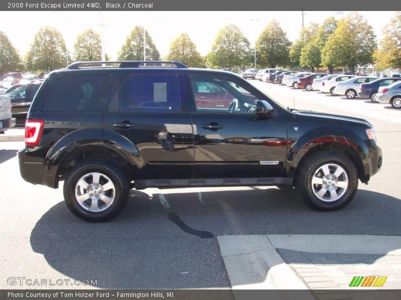 Black / Charcoal 2008 Ford Escape Limited 4WD