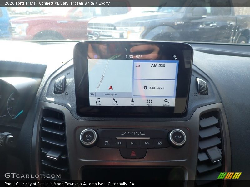 Frozen White / Ebony 2020 Ford Transit Connect XL Van