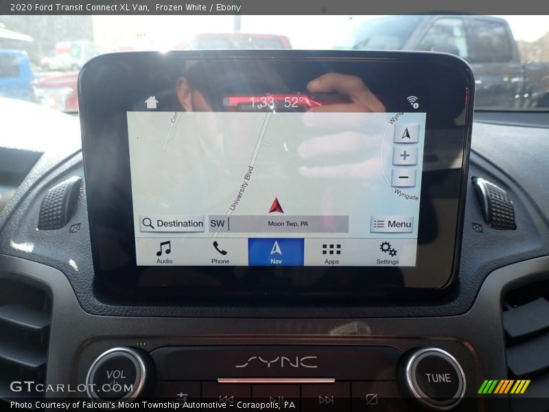 Frozen White / Ebony 2020 Ford Transit Connect XL Van