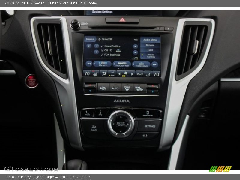 Lunar Silver Metallic / Ebony 2020 Acura TLX Sedan