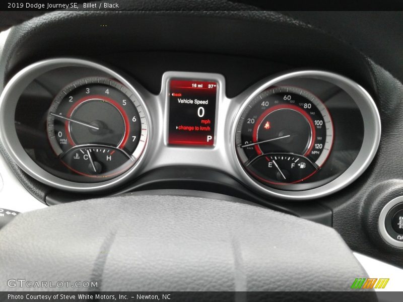 Billet / Black 2019 Dodge Journey SE