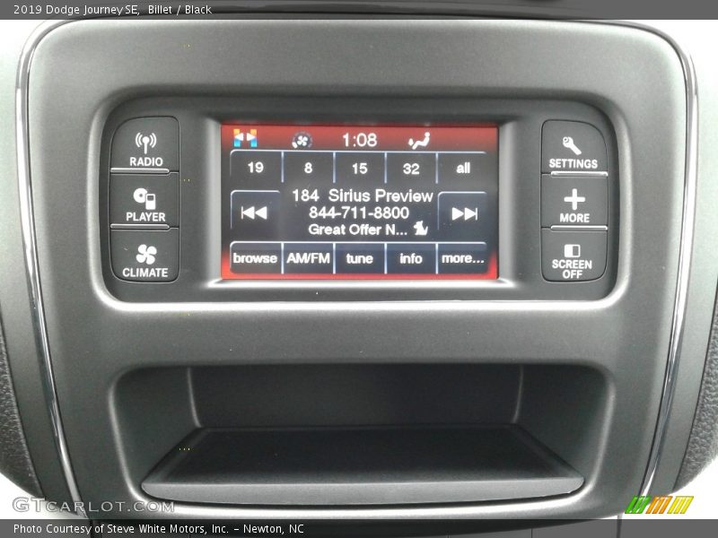 Billet / Black 2019 Dodge Journey SE