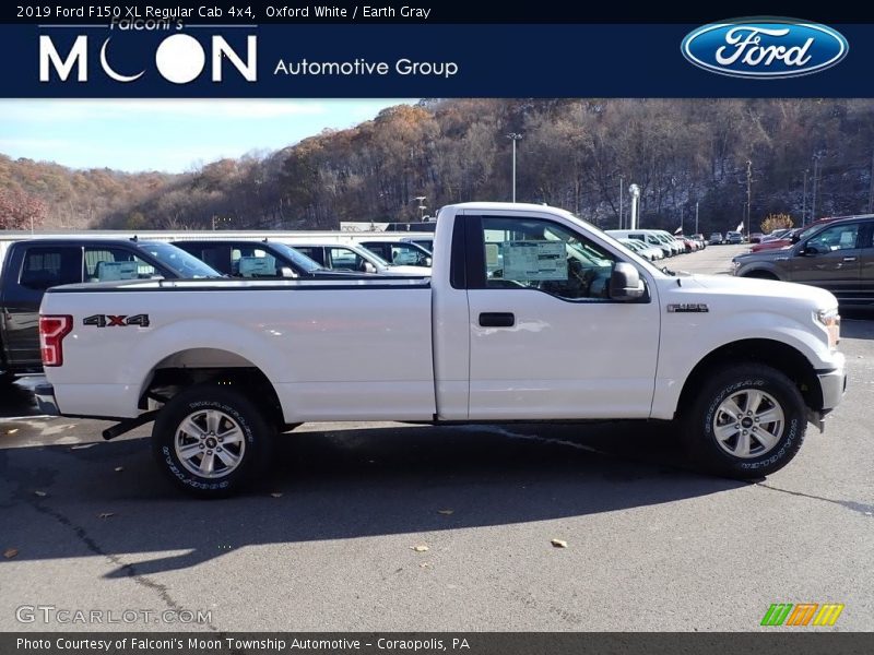 Oxford White / Earth Gray 2019 Ford F150 XL Regular Cab 4x4