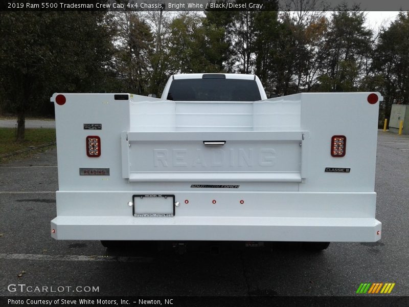 Bright White / Black/Diesel Gray 2019 Ram 5500 Tradesman Crew Cab 4x4 Chassis