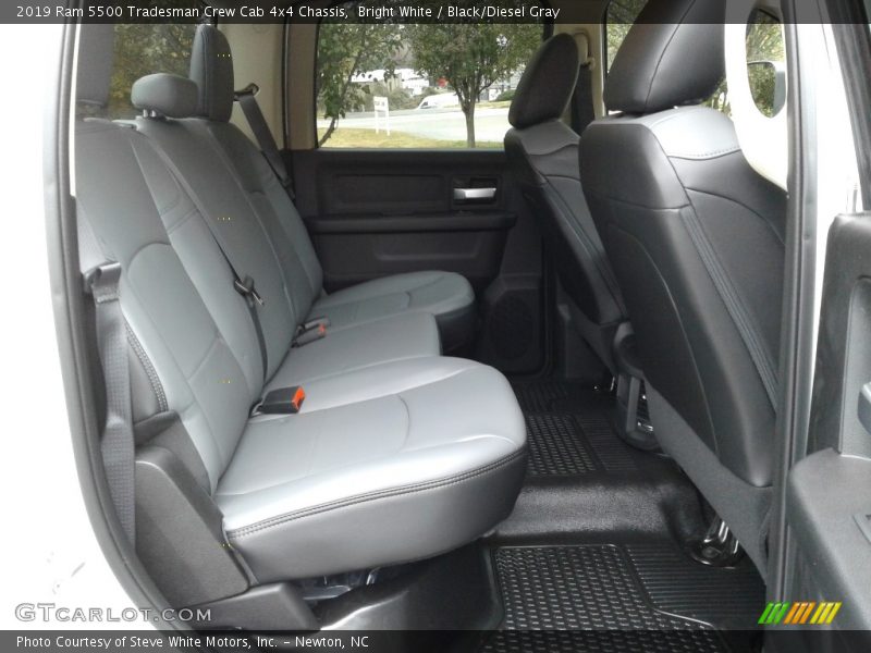 Bright White / Black/Diesel Gray 2019 Ram 5500 Tradesman Crew Cab 4x4 Chassis