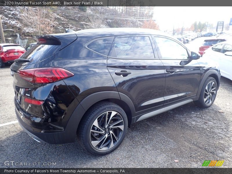Black Noir Pearl / Black 2020 Hyundai Tucson Sport AWD