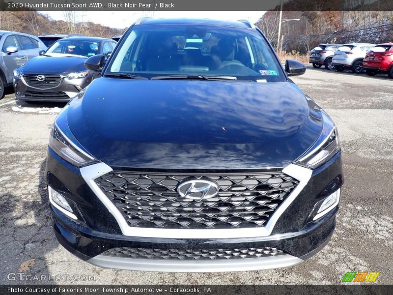 Black Noir Pearl / Black 2020 Hyundai Tucson Sport AWD