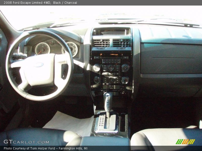 Black / Charcoal 2008 Ford Escape Limited 4WD