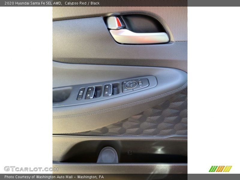 Calypso Red / Black 2020 Hyundai Santa Fe SEL AWD