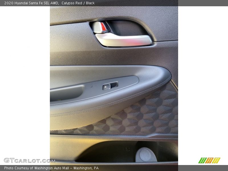 Calypso Red / Black 2020 Hyundai Santa Fe SEL AWD