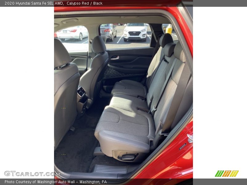 Calypso Red / Black 2020 Hyundai Santa Fe SEL AWD