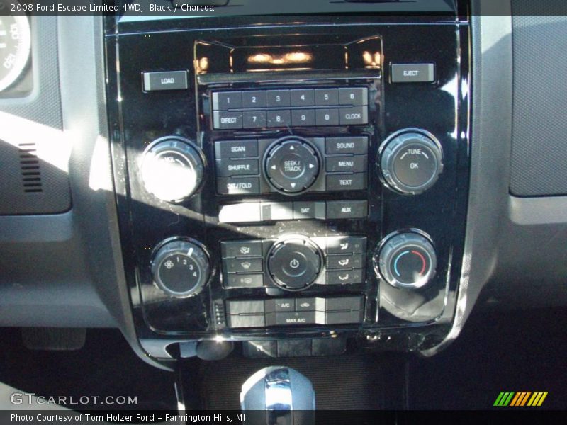 Black / Charcoal 2008 Ford Escape Limited 4WD