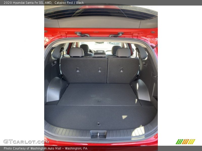 Calypso Red / Black 2020 Hyundai Santa Fe SEL AWD