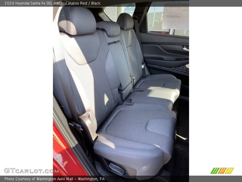 Calypso Red / Black 2020 Hyundai Santa Fe SEL AWD