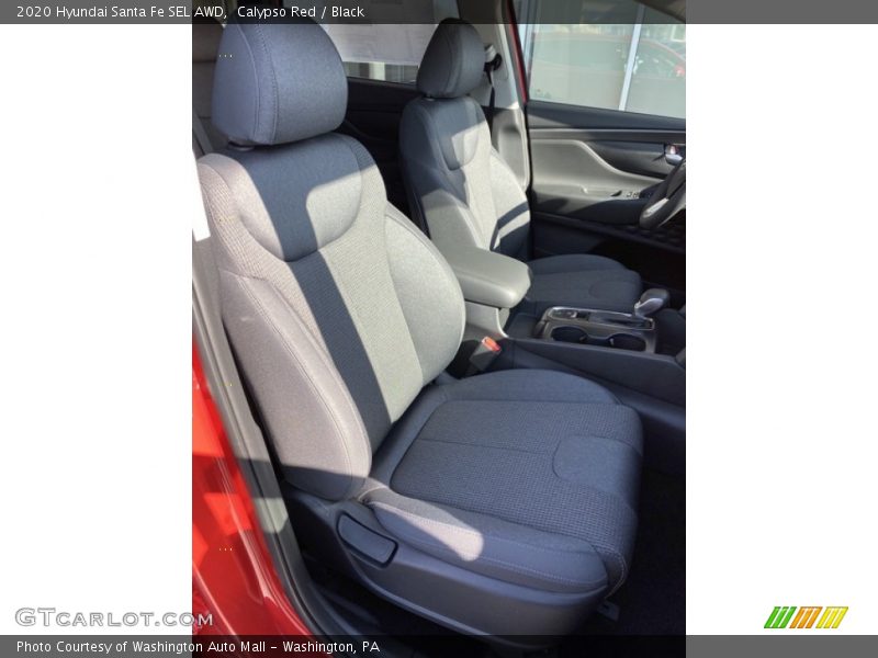 Calypso Red / Black 2020 Hyundai Santa Fe SEL AWD