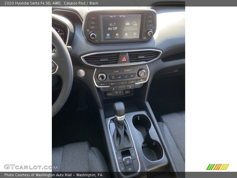 Calypso Red / Black 2020 Hyundai Santa Fe SEL AWD