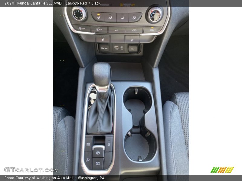Calypso Red / Black 2020 Hyundai Santa Fe SEL AWD