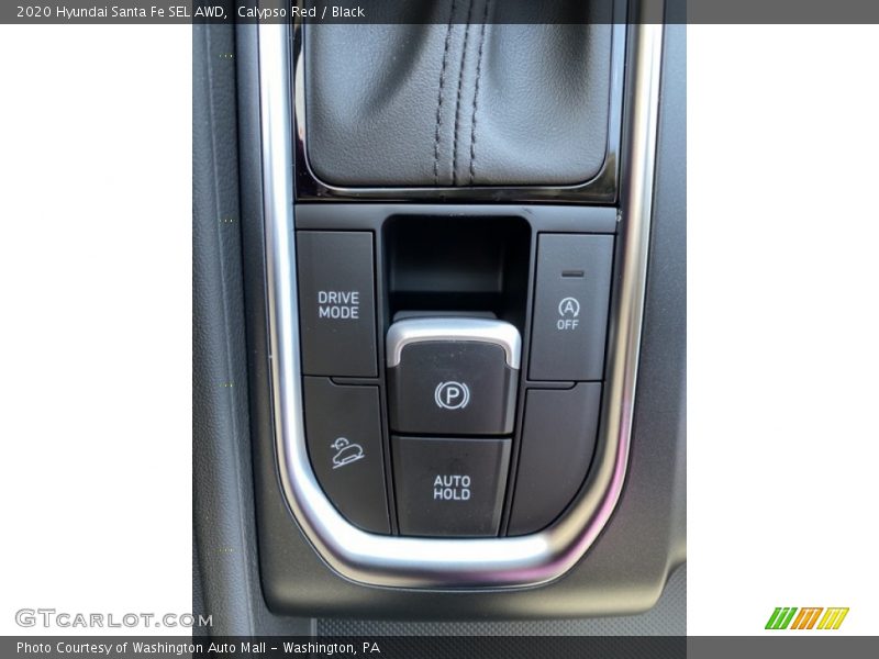Calypso Red / Black 2020 Hyundai Santa Fe SEL AWD