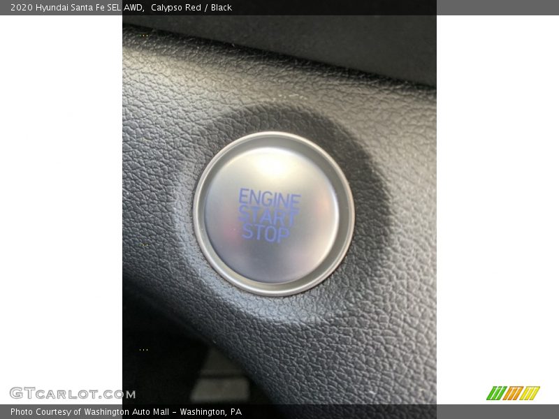 Calypso Red / Black 2020 Hyundai Santa Fe SEL AWD
