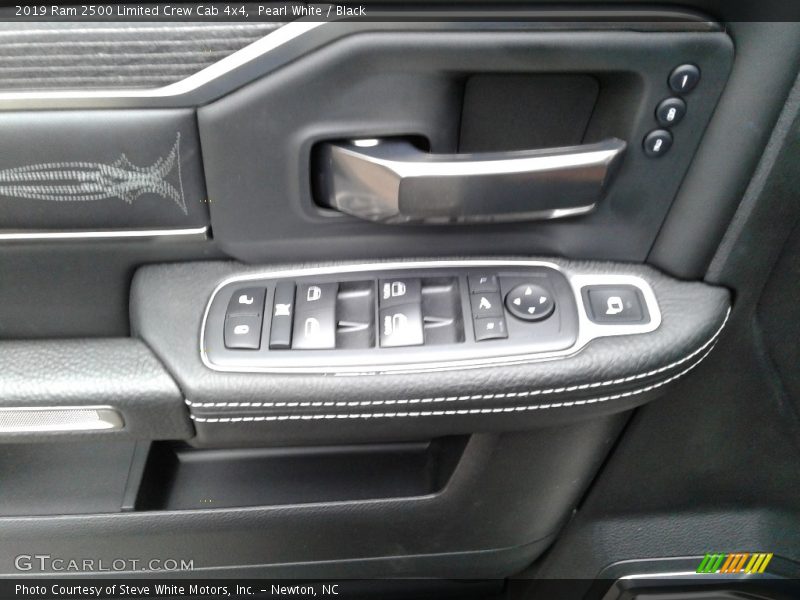 Pearl White / Black 2019 Ram 2500 Limited Crew Cab 4x4
