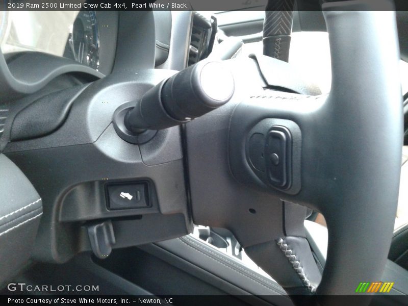 Pearl White / Black 2019 Ram 2500 Limited Crew Cab 4x4