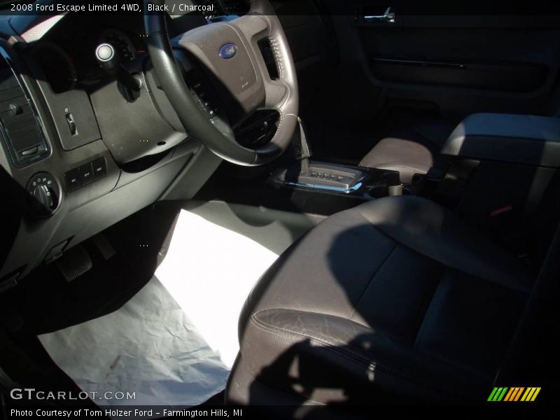 Black / Charcoal 2008 Ford Escape Limited 4WD
