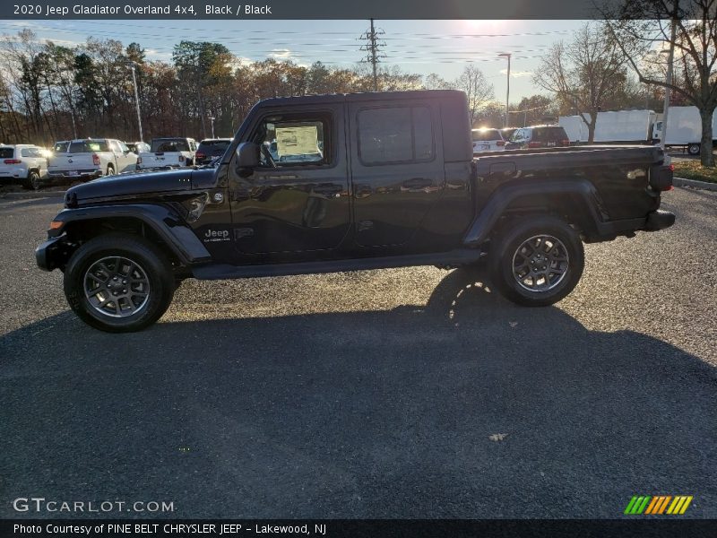 Black / Black 2020 Jeep Gladiator Overland 4x4