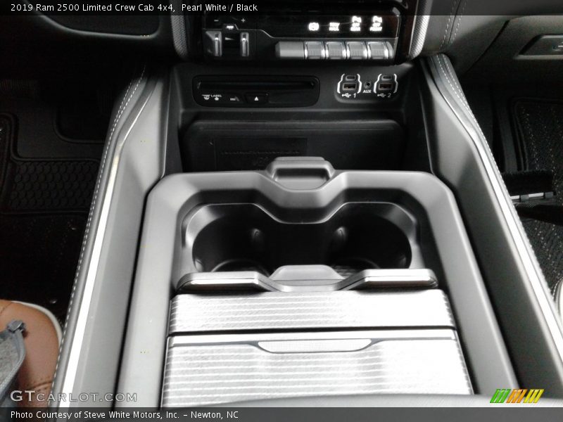 Pearl White / Black 2019 Ram 2500 Limited Crew Cab 4x4