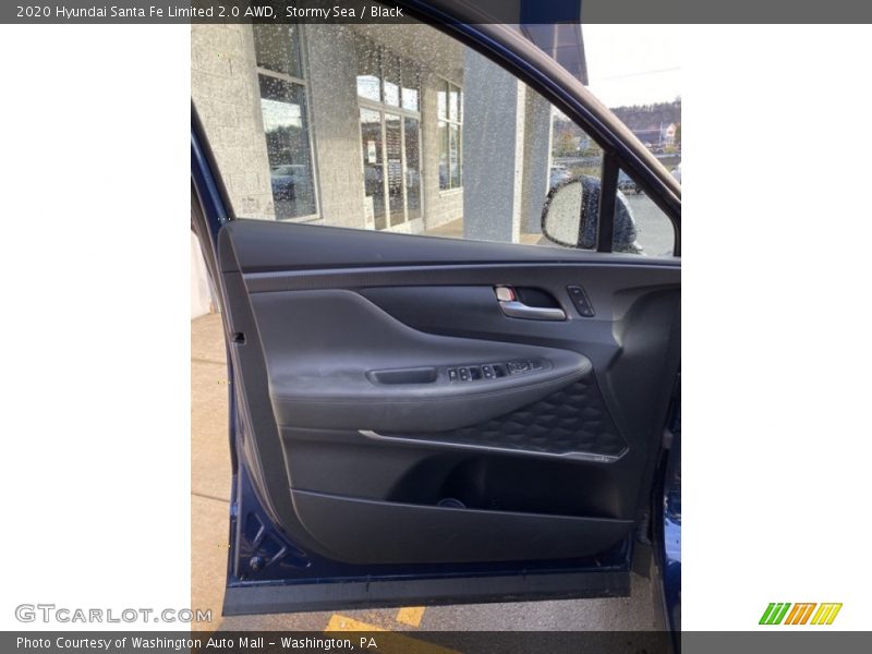 Stormy Sea / Black 2020 Hyundai Santa Fe Limited 2.0 AWD