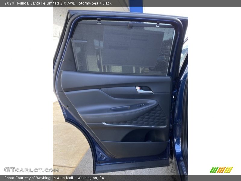 Stormy Sea / Black 2020 Hyundai Santa Fe Limited 2.0 AWD