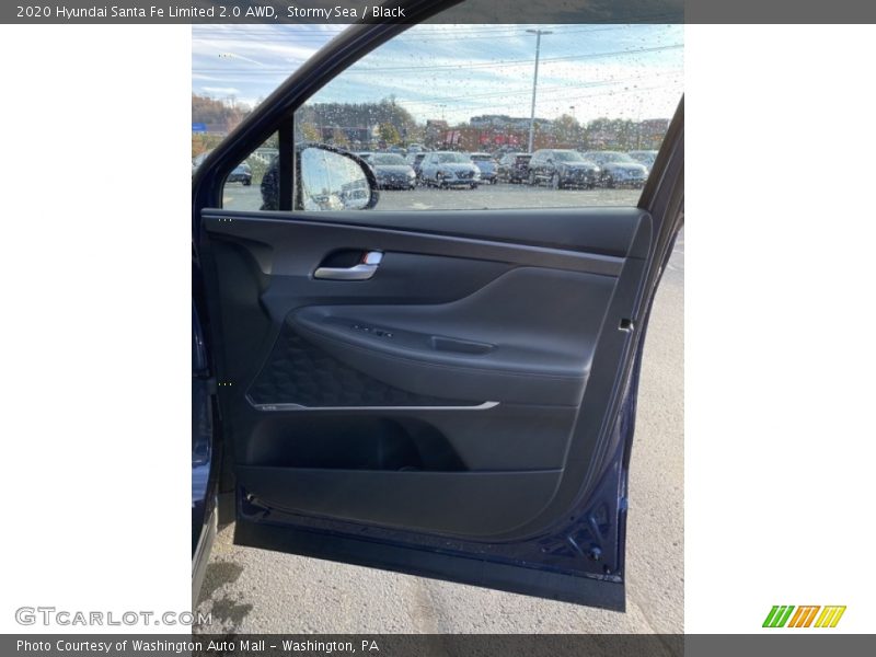 Stormy Sea / Black 2020 Hyundai Santa Fe Limited 2.0 AWD