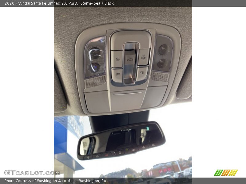 Stormy Sea / Black 2020 Hyundai Santa Fe Limited 2.0 AWD