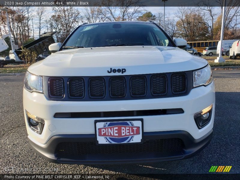White / Black 2020 Jeep Compass Altitude 4x4