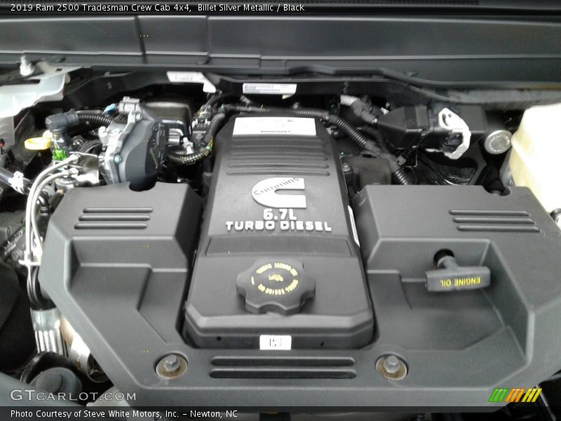  2019 2500 Tradesman Crew Cab 4x4 Engine - 6.7 Liter OHV 24-Valve Cummins Turbo-Diesel Inline 6 Cylinder