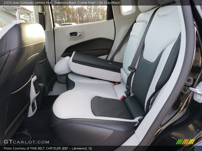 Diamond Black Crystal Pearl / Ski Gray/Black 2020 Jeep Compass Limted 4x4