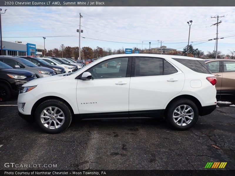 Summit White / Jet Black 2020 Chevrolet Equinox LT AWD