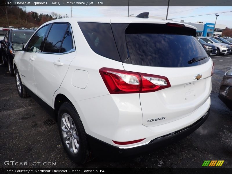 Summit White / Jet Black 2020 Chevrolet Equinox LT AWD