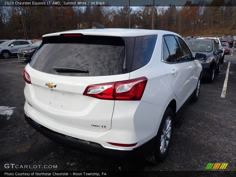 Summit White / Jet Black 2020 Chevrolet Equinox LT AWD