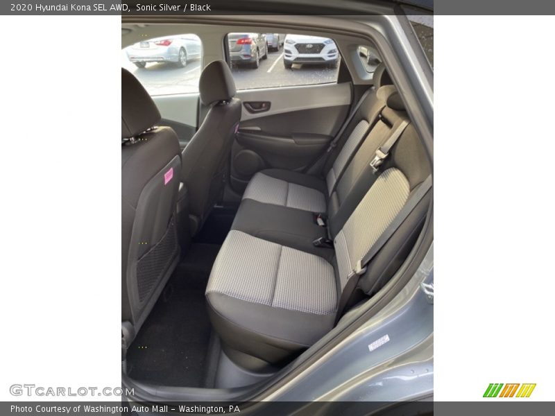 Sonic Silver / Black 2020 Hyundai Kona SEL AWD