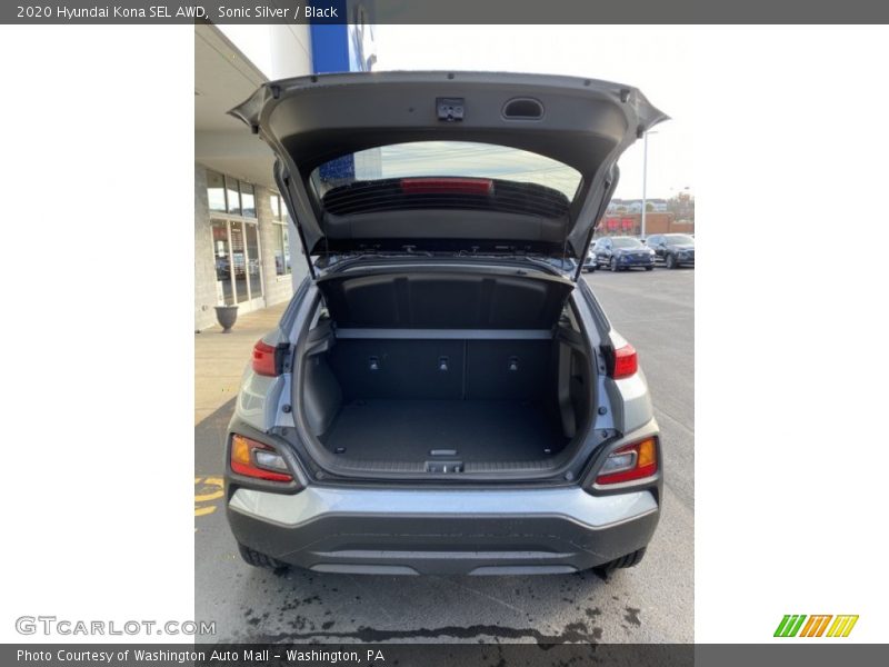 Sonic Silver / Black 2020 Hyundai Kona SEL AWD
