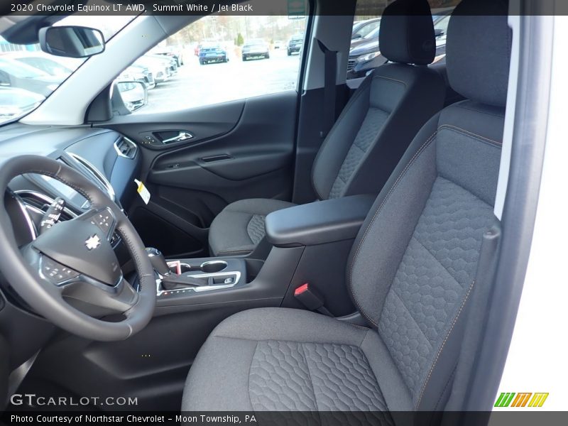 Front Seat of 2020 Equinox LT AWD
