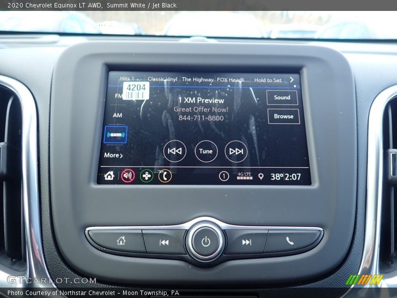 Summit White / Jet Black 2020 Chevrolet Equinox LT AWD