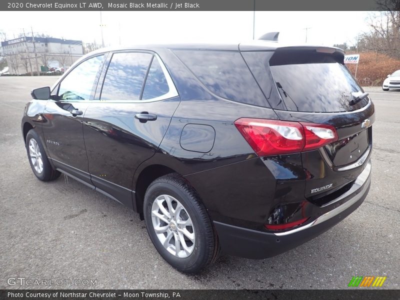 Mosaic Black Metallic / Jet Black 2020 Chevrolet Equinox LT AWD