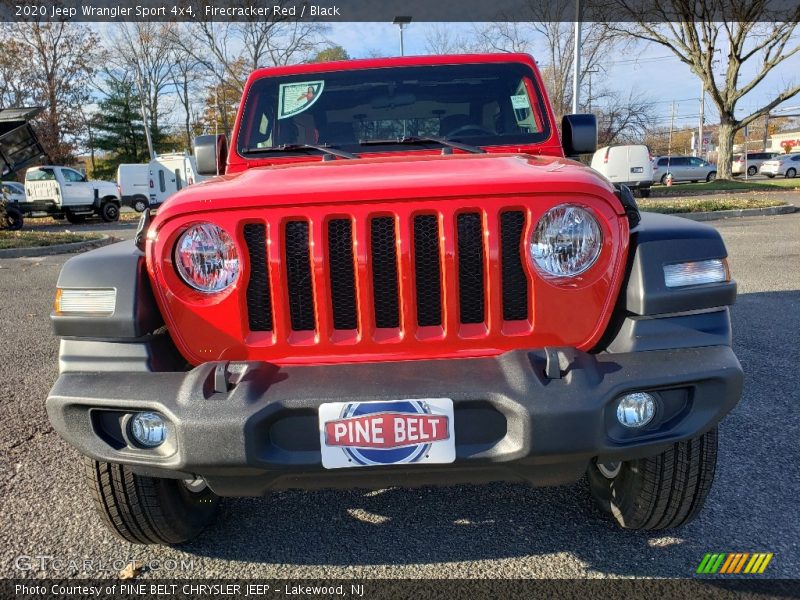 Firecracker Red / Black 2020 Jeep Wrangler Sport 4x4