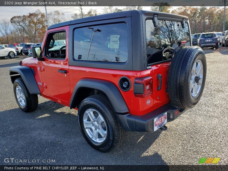 Firecracker Red / Black 2020 Jeep Wrangler Sport 4x4